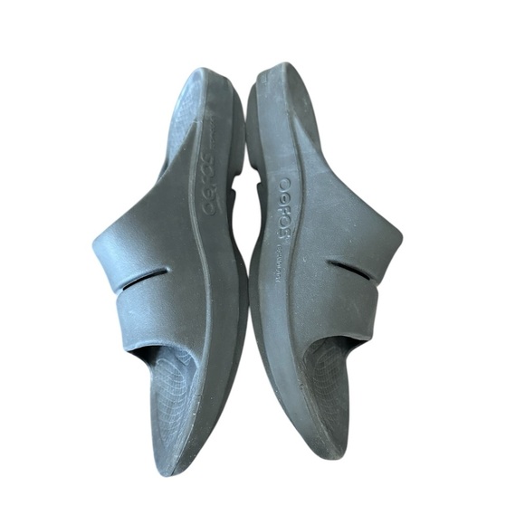 OOFOS Men's OOAHH Slide Sandal Black - Picture 2 of 6